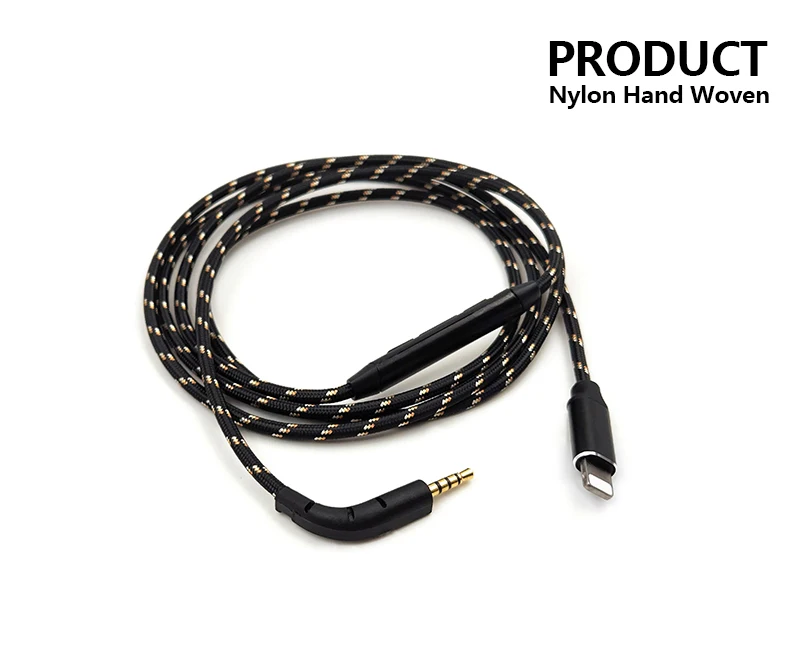 For B&W P7 P9 Earphones Replaceable Lightning to P7 P9 Upgrade Cable