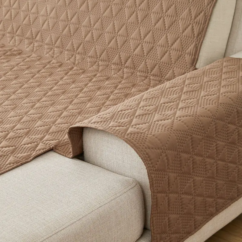 Universal One Piece L-shaped Sofa Cover Waterproof Non-slip Corner Sofa Cover For Pet Dual-sided Jacquard Couch Cover 6