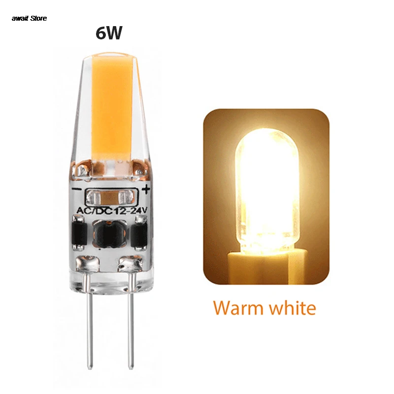 LED Bulb G4 Dimmable LED Light AC DC 12V 24V Led COB Lamp Car Light 3W