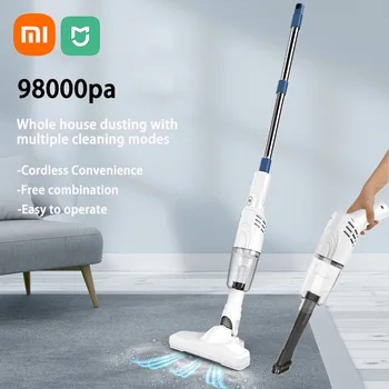 Xiaomi Mijia Wireless Vacuum Cleaner Handheld Portable Car Cleaning Machine for Home Pet Large Suction 98000PA Home-Appliance