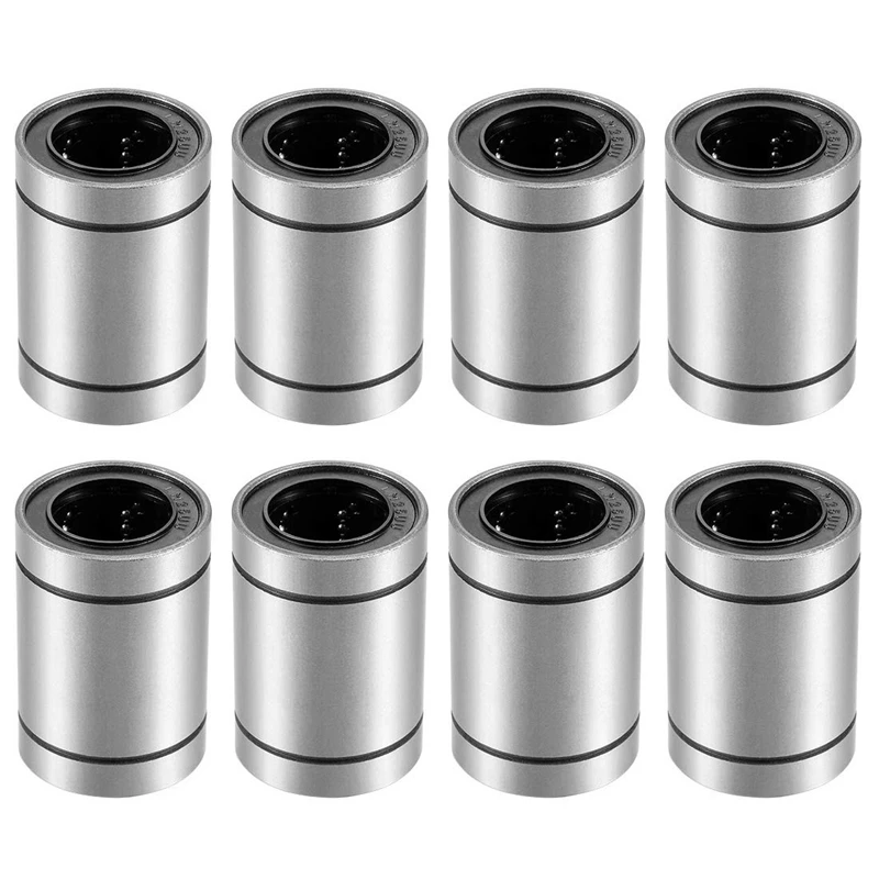 

Linear Ball Bearings, 25Mm Bore Dia, 40Mm OD, 59Mm Length (LM25UU Pack Of 8)