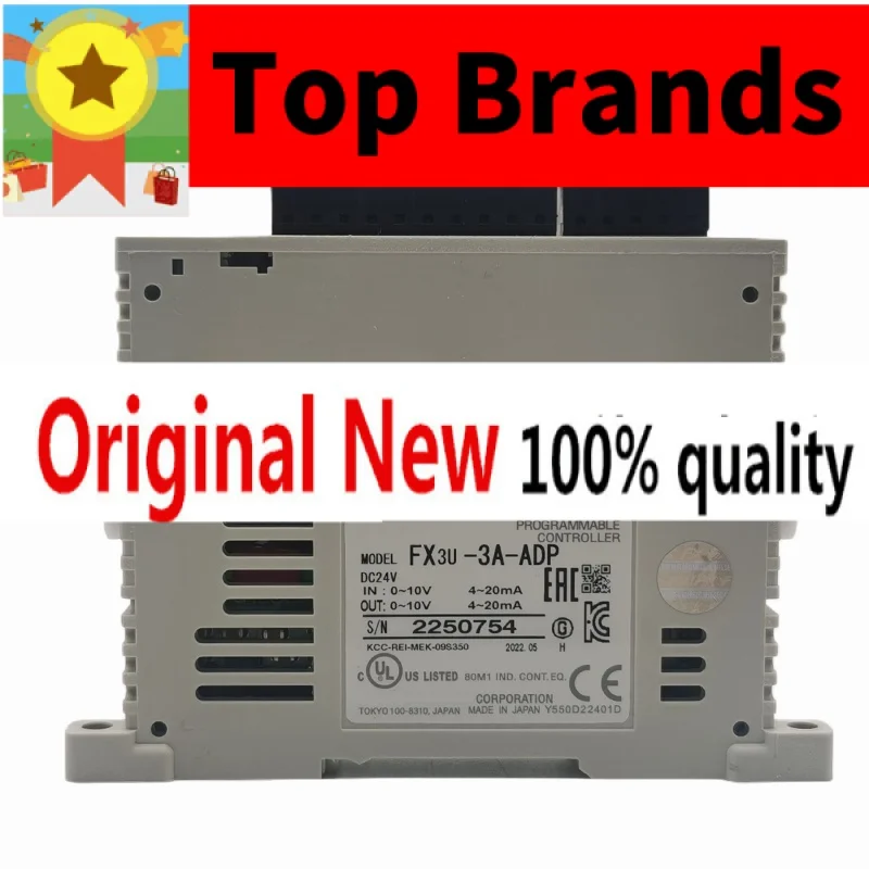 

Brand New FX3U-3A-ADP FX3U-4AD FX3U-485AD-MB FX3U-4AD-PT-ADP FXX 3U-4AD-ADP IC chipset Originally