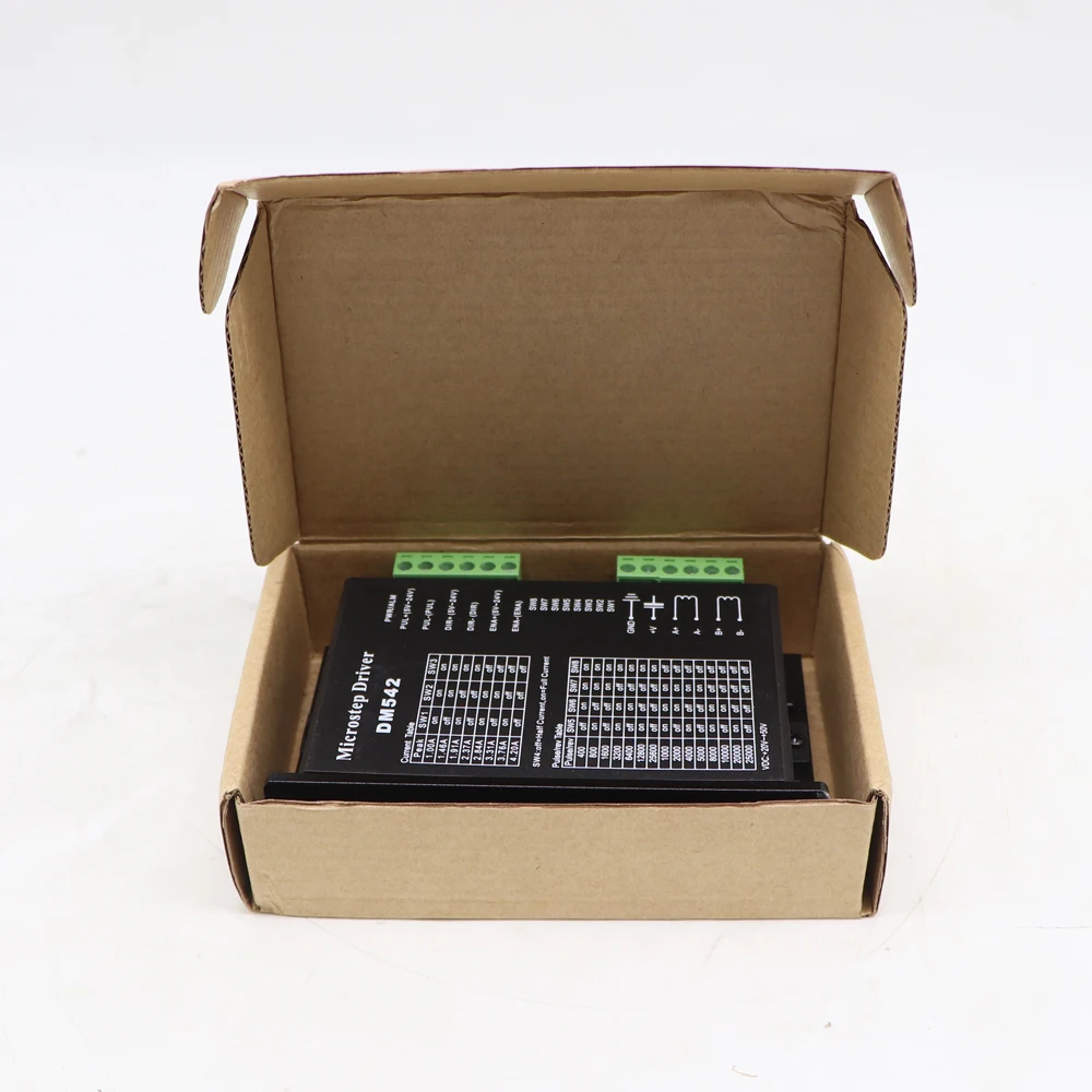 1/3/4pcs DM542 2 상 디지털 스테퍼 모터 드라이버 스테핑 모터 컨트롤러 CNC 라우터 57 86 시리즈 모터 용 18-48V DC 4.2A