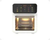 220V/12L Double layer visible air fryer Multi-functional oven Large capacity touch screen smart electric oven for home use 6