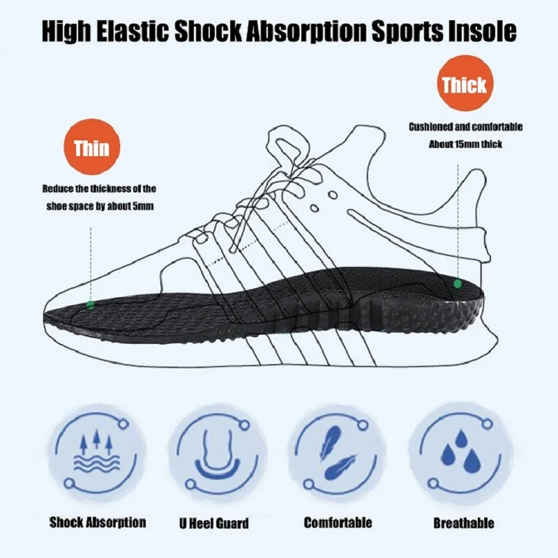 Shock Absorbing Running Insoles 5