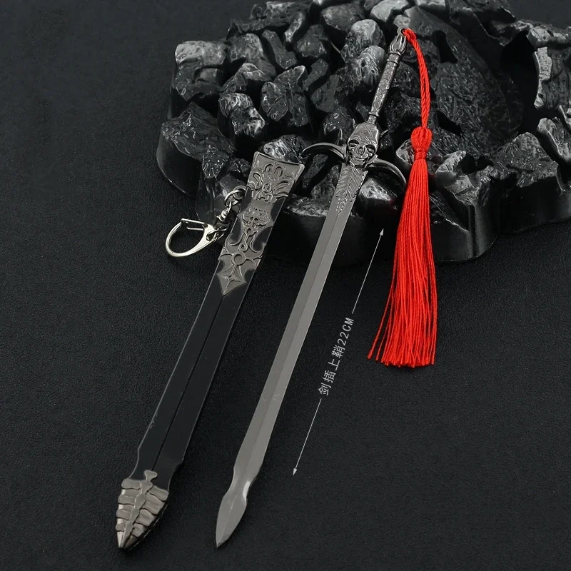 

Периферийные приборы Devil May Cry 5, модель боевого меча Данте с оболочкой из сплава, украшения для оружия, 22 см