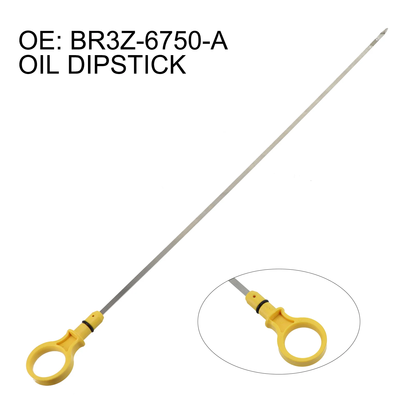 

1x Fluid Oil Level Engine Oil Dipstick BR3Z-6750-A For Ford For Mustang F150 5.0L 2011-2014 Replacement Oil Dipstick Accessories