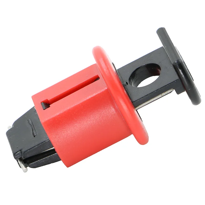 Kit 5 Blocchi Per Interruttori MCB/RCD In Alluminio – Foro 8 Mm Per Sicurezza Elettrica E Lucchetto