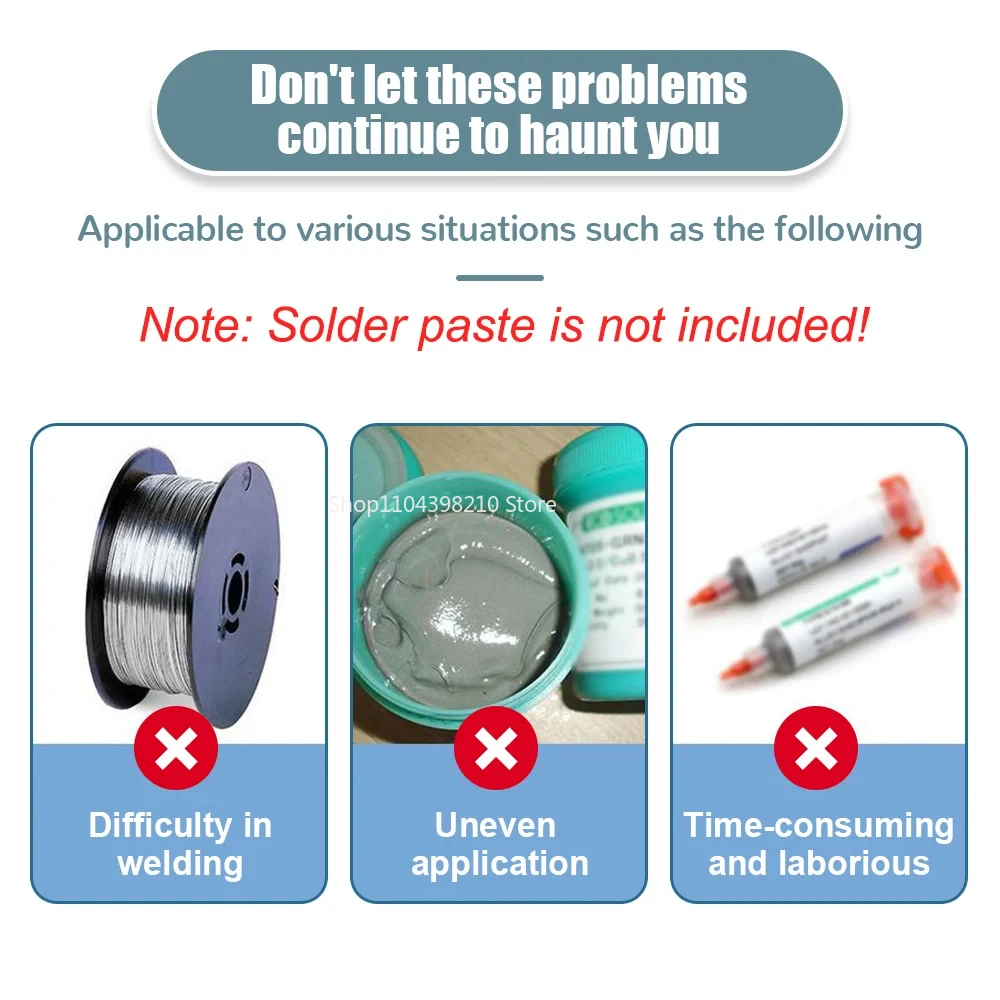 Solder Paste Extruder Welding Oil Booster Propulsion Tool Uv Glue Gun Rod Boosters Circuit Board Soldering Accessories Tools