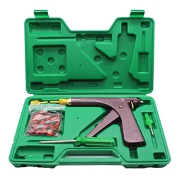 Professional Tubeless Tire Puncture Repair Kit with Vacuum Sealant Gun (WITH BOX)