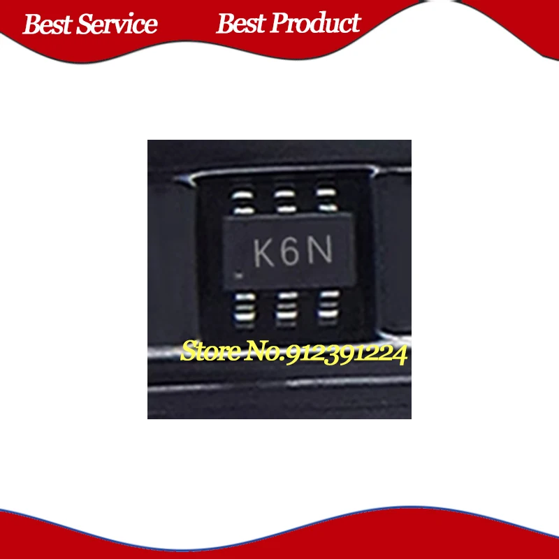 

10 шт./лот MMDT3904 K6N SOT-363 0.2A 40V Новая и оригинальная фотография