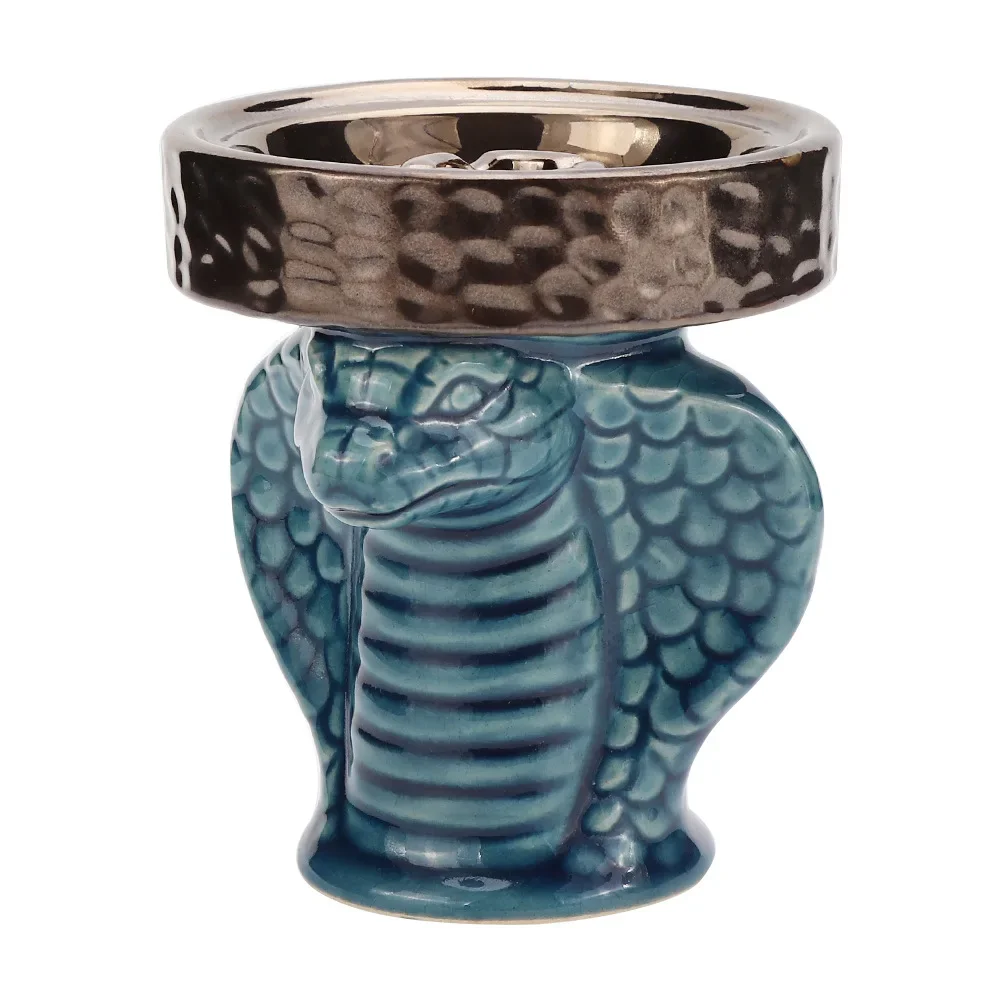 Cobra Shape Arab Shisha Hookah Bowl Ceramic Hookah Shisha Flavor Bowl Nargile Sheesha Narguile Chicha