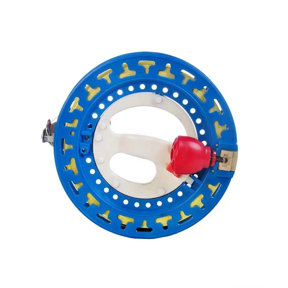 Flying Handle Tool Kite Reel Winder Fire Wheel String Spool with String 18/20/22cm Come with Lock Kite Line Winder String 3
