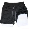 Men's Two-in-one Multifunctional Shorts Summer Quick-drying Casual Breathable Sports Pant Boxing Jiu-jitsu Training Shorts M-3XL 1