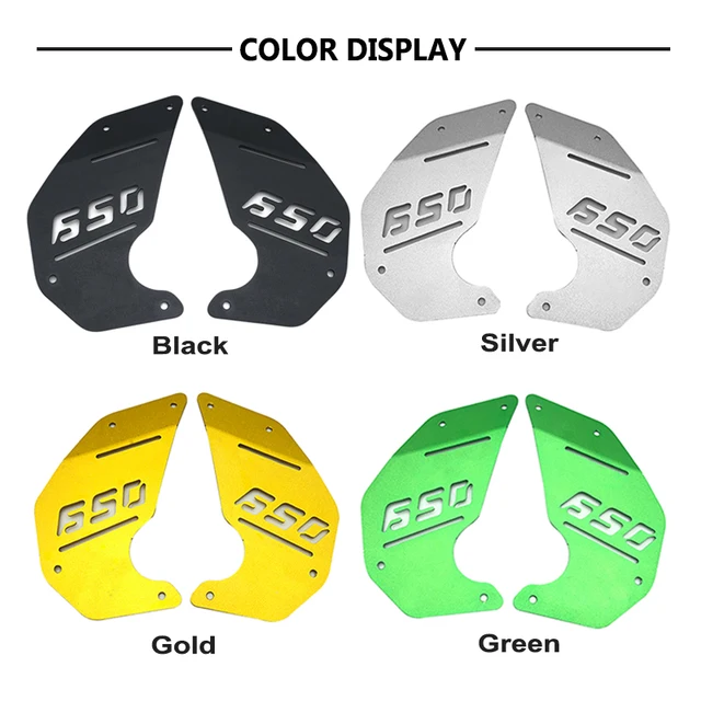 Plaque De Pied Béquille Latérale Moto - Aluminium Anodisé - Pour Vulcan S 650 (2015-2024) - Stabilisation - Vert