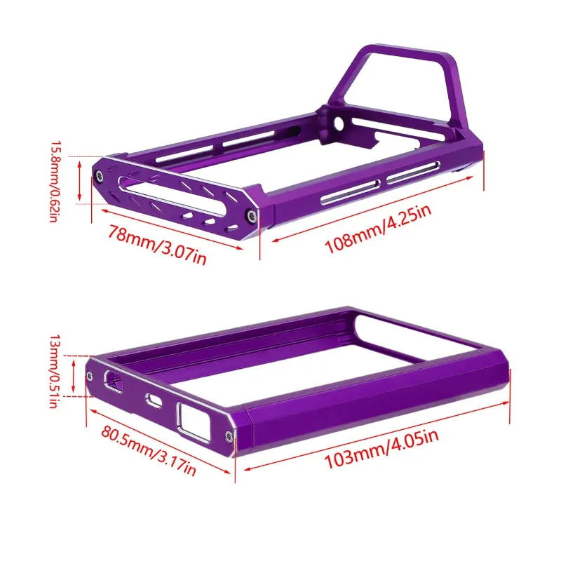 Support Moteur RC en Aluminium - Lot de 2 Pièces