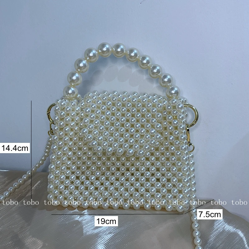 Sac à bandoulière perle personnalisé, sac à bandoulière perle
