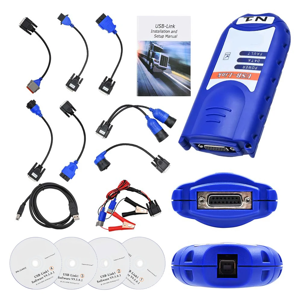 Meilleur outil de diagnostic de camion diesel USB LINK OBD, détecteur de défaut pour camion RapDuty pour CumSERVICES, outils de EAU