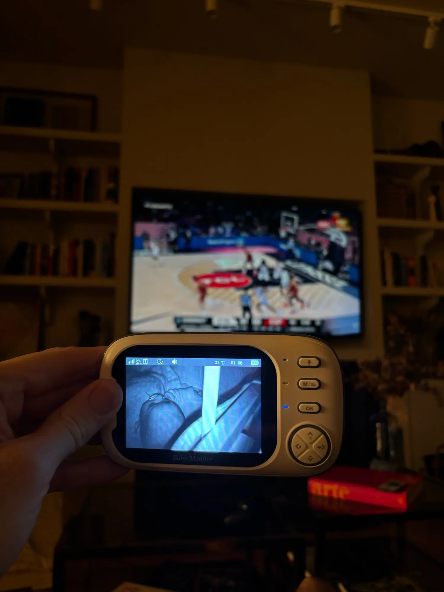 Cdycam New 3.5 inch Wireless Video Baby Monitor Night Vision Temperature Monitoring 2 Way Audio Talk Baby Nanny Security Camera photo review