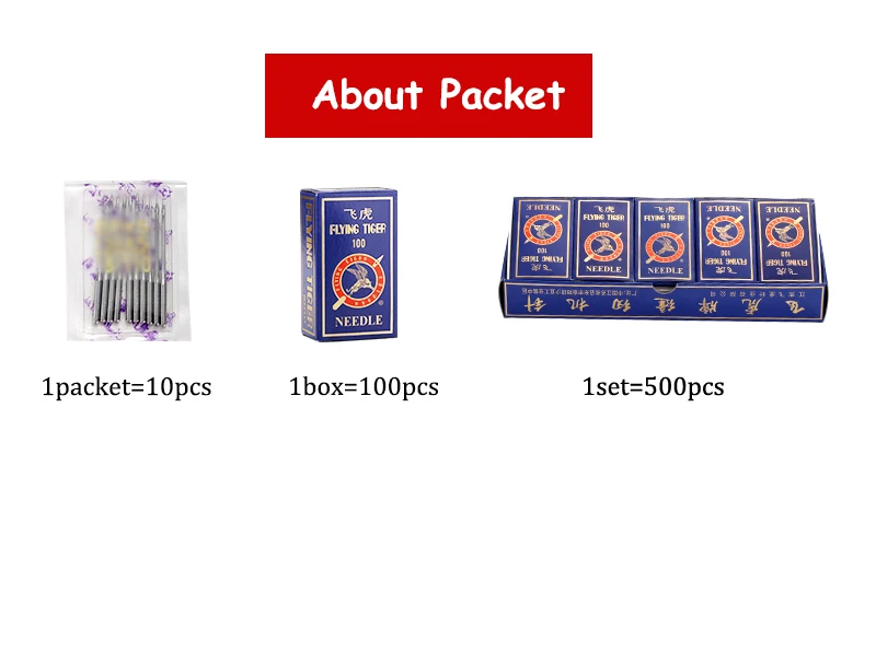 20PCS leather Industrial Sewing Machine Needles DP*17 for Juki Typical for Brother Kancai juki pfaff