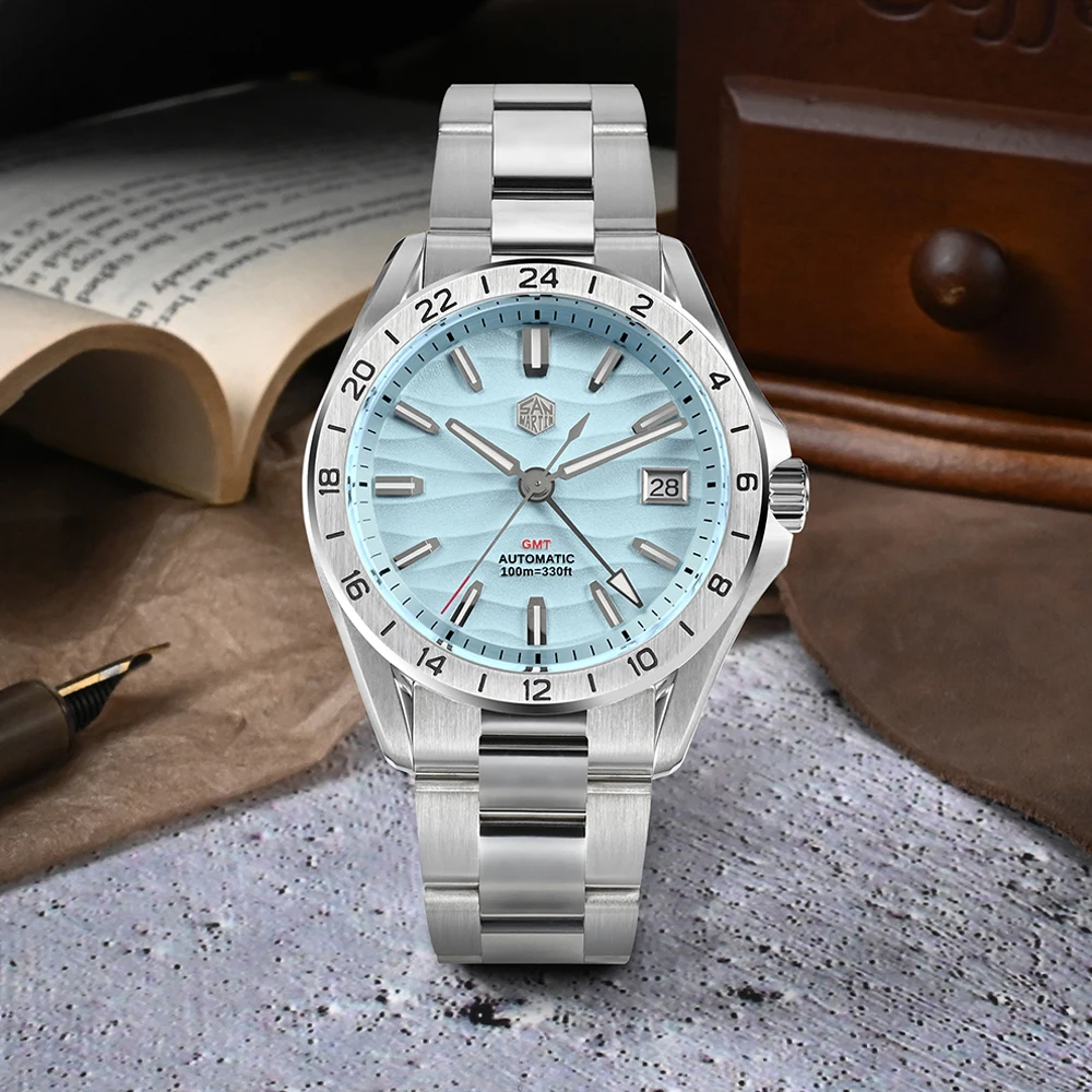 San Martin SN0129 GMT サンマーティン 自動巻き NH34 Amazon.com: San Martin Watch Mens Watch SN0129 NH34 GMT