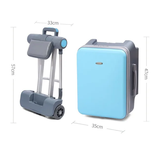 Kids Stroller Travel Suitcase – Multi-Function Riding & Sitting Luggage 6
