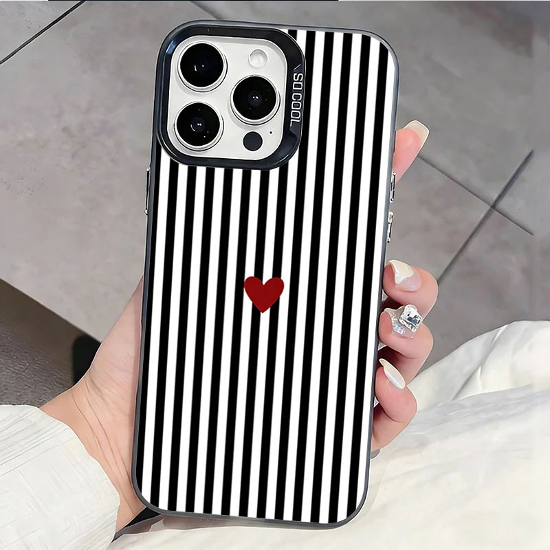 Chic Love Heart Design Phone Case - Cute and Stylish Protection Cover