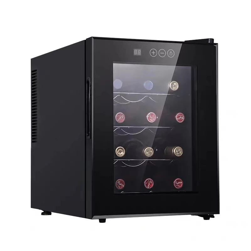 Black Compressor Cooler Storage Constant Temperature Display Cabinet Wine Refrigerator