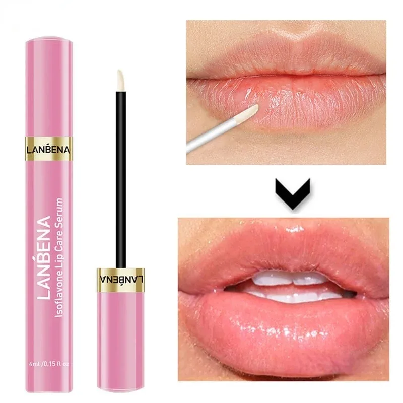 

Lip Moisturizing Liquid Moisturizes Nourishes Softens Skin Increases Elasticity Makes Lips Fuller