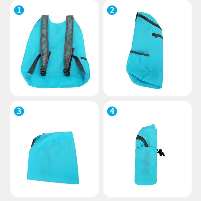 Ultra Light Travel Sports Bag Foldable Durable Lightweight Backpack Large Capacity Unisex Business Backpack 3