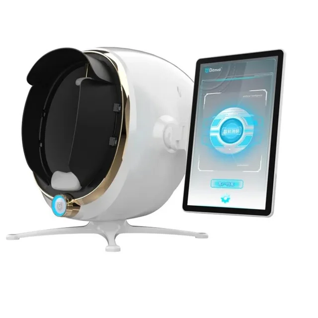 MOJI Plus 3D AI Skin Analyzer 21.5 Inches HD Screen Magic Mirror Pro Facial Detector Diagnosis Beauty Salon Necessary Equipment 2