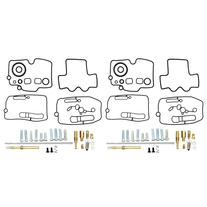 

2 Sets Carburetor Carb Rebuild Repair Kits Fit for Yamaha YZ250F YZ450F 2003 2004 2005 2006 2007 2008 2009