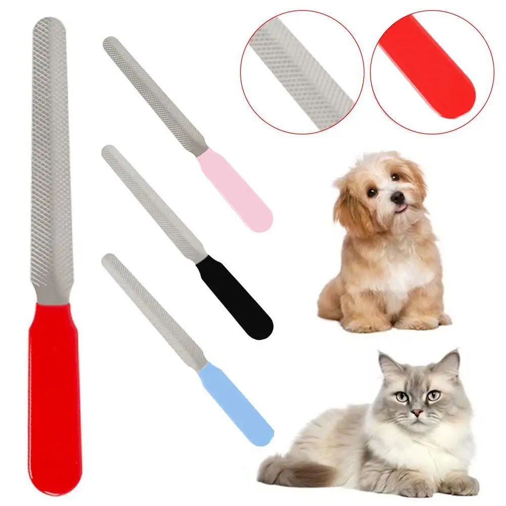 1Pc Pet Nail File Dog Nail Sharpener Steel Polishing File Pet Beauty Tool 1Pc Pet Nail File Dog Nail Sharpener Steel Polishing File Pet Beauty Tool