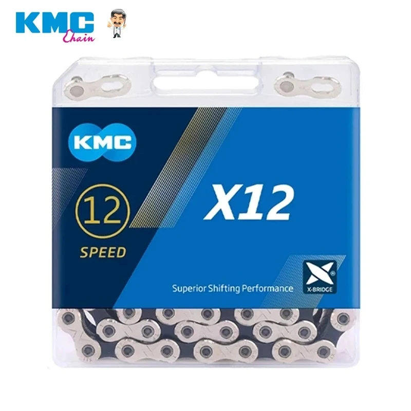 Kmc x12 x11 x10 x9 x8 road mountain bicycle chain 12v 11v 10v 9v 8v