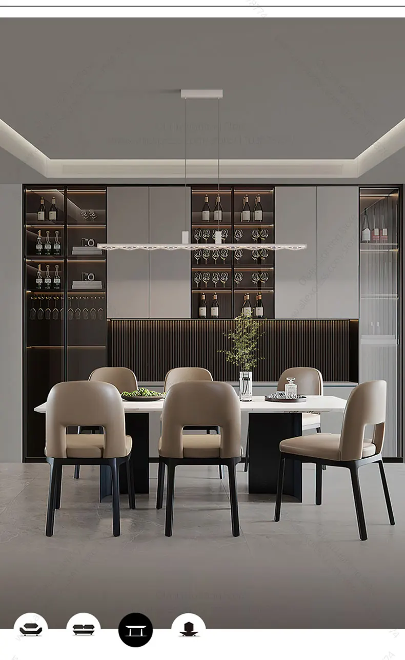 Description Picture 5 of itemHome Decor Dining Room Chandelier Nordic Minimalist Study Light Led Ceiling Kitchen Lighting Cafe Bar Interior Pendant Lighting