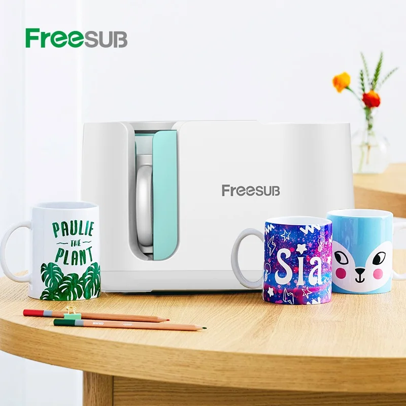 Freesub Cricut Heat Press Machine Automatic Mug Press Machine Cup