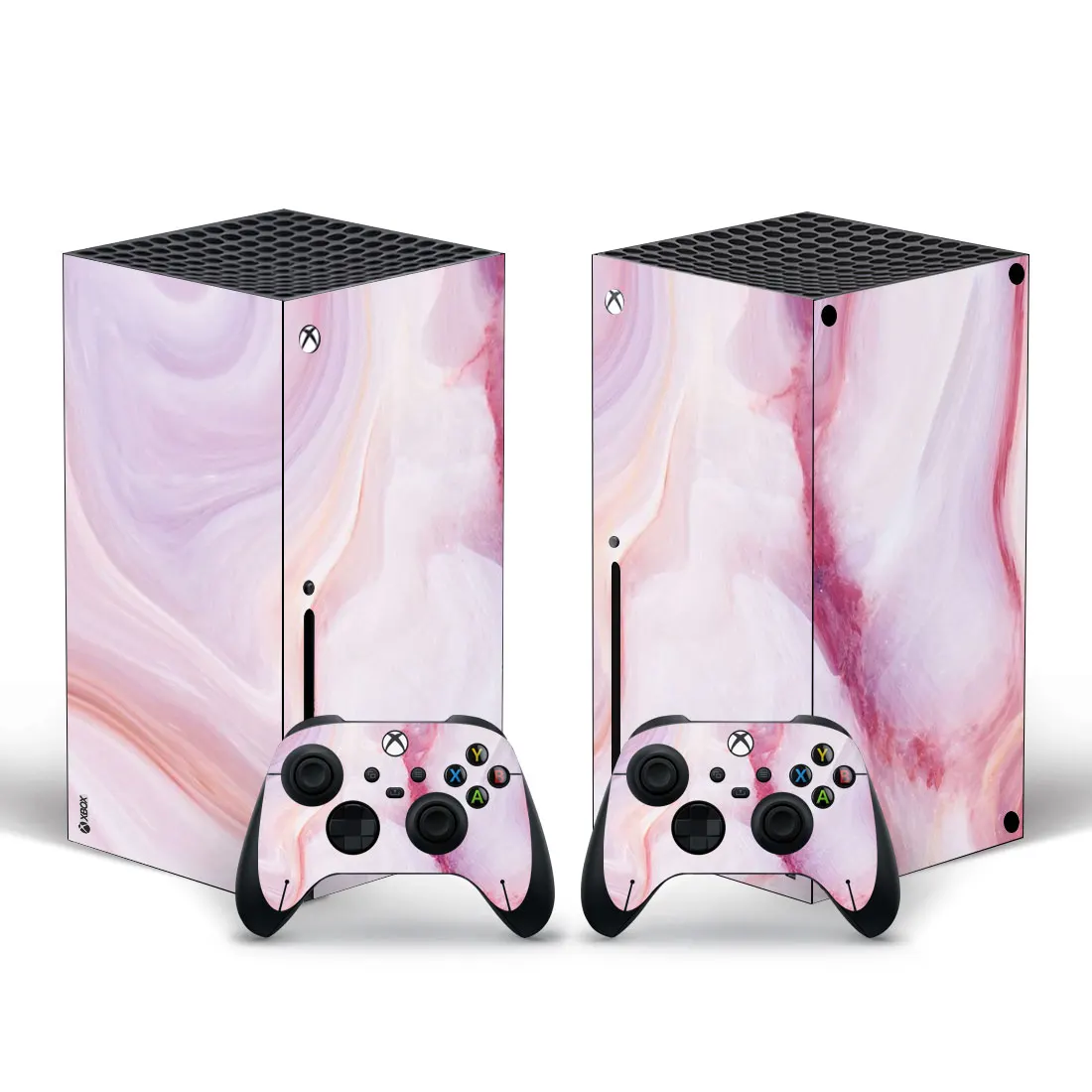 Pink Style Xbox Series X Skin Sticker Per Console E 2 Controller Decalcomania Pelli Protettive In Vinile Style 1