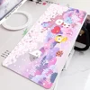 1pc-B-BTS-bt21 Floor Mat Mouse Mat Desk Mat With Pad Gaming Accessories Prime Gaming XXL Keyboard Pad Padding Mat 1