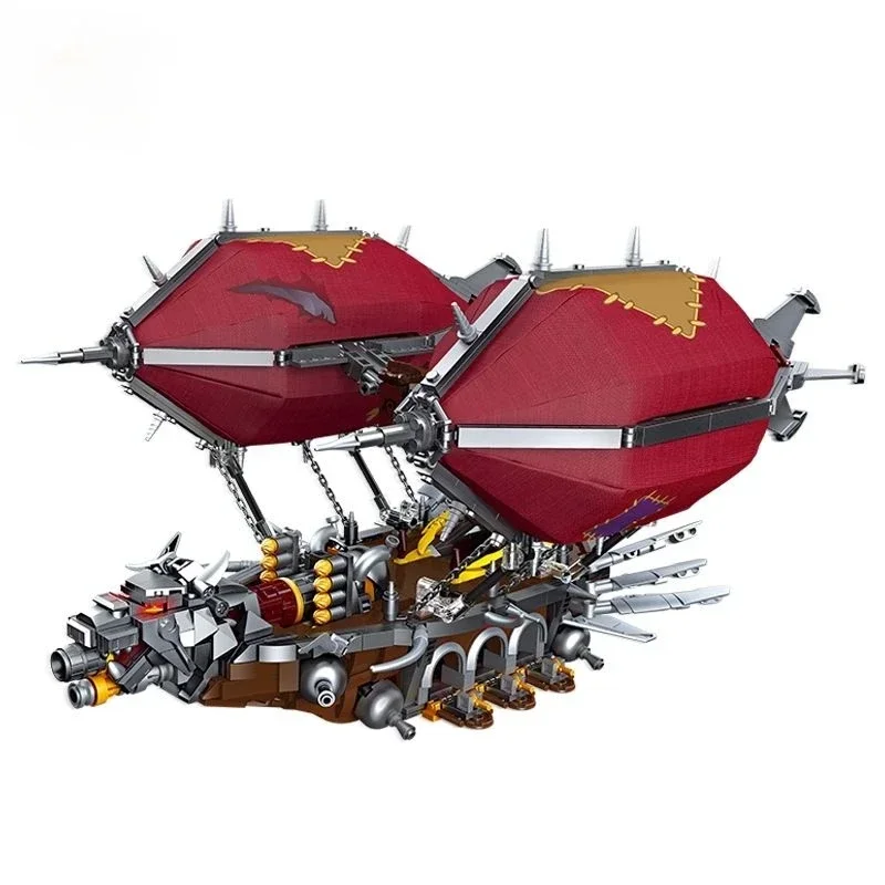 

2024 Mini Blocks 41CM Big Ship Science Fiction Warcraft Ship Building Blocks Model Adult Blocks Children Birthday Toys Gift