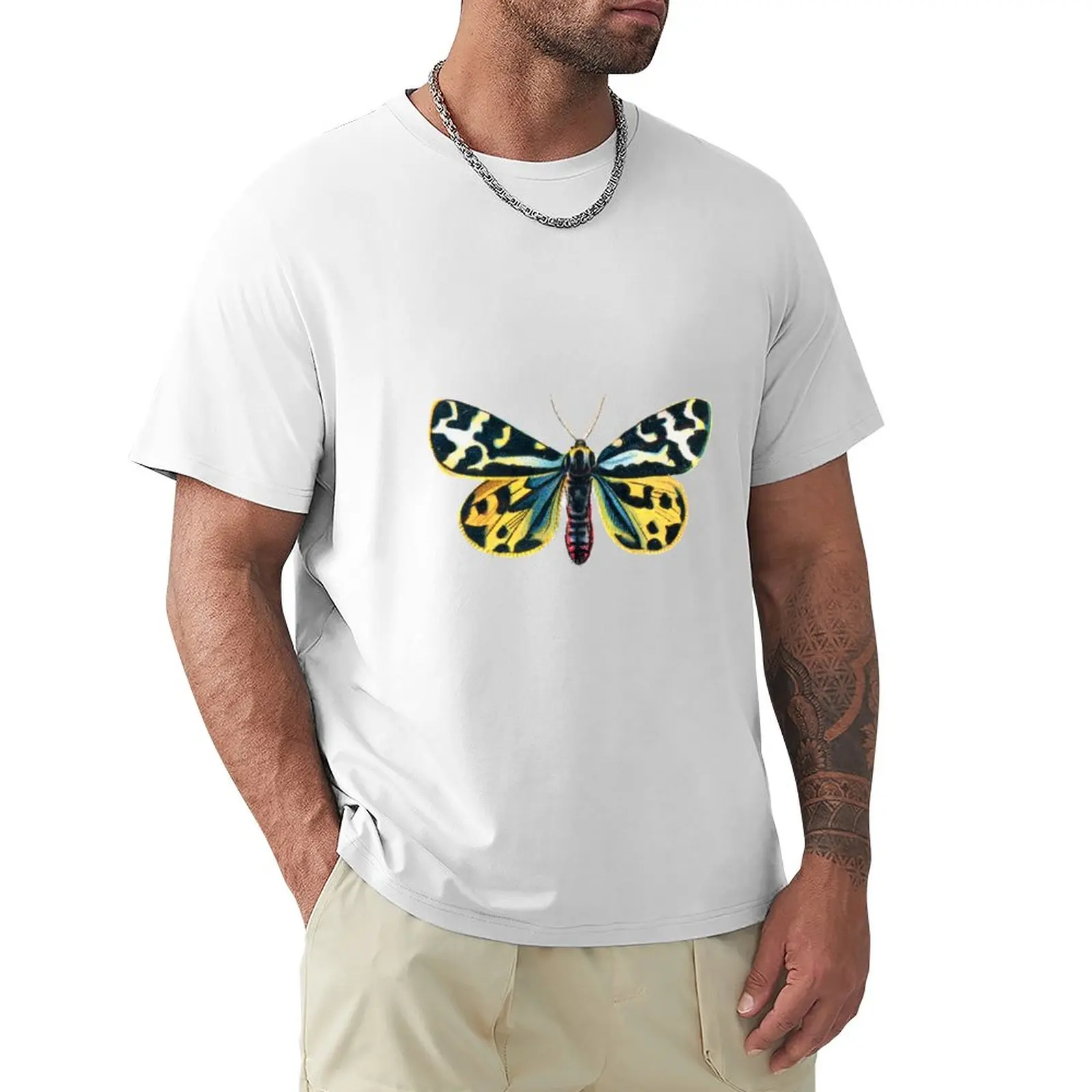 

Parasemia Plantaginis Moth T-Shirt cute tops funnys cute clothes Men's clothing