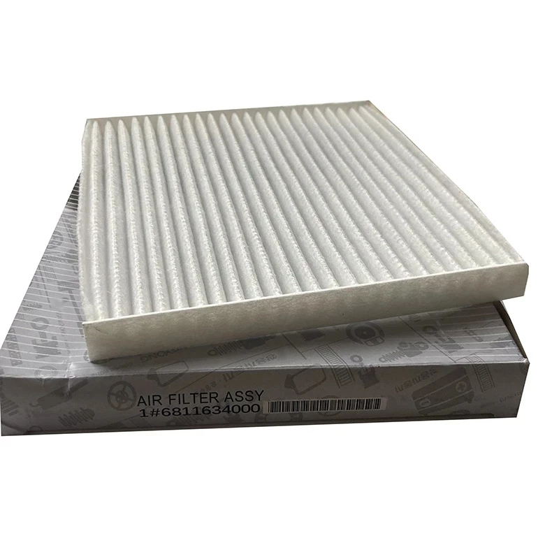 Cabin Air Conditioning Air Filter 6811634000 For Ssangyong Korando C