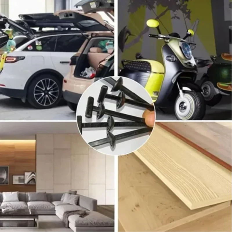 Durable Multi Purpose Nylon Cable Tie Buckle Universal Plastic Strap Clamp Tools for Home Office Workshop and Outdoor Use