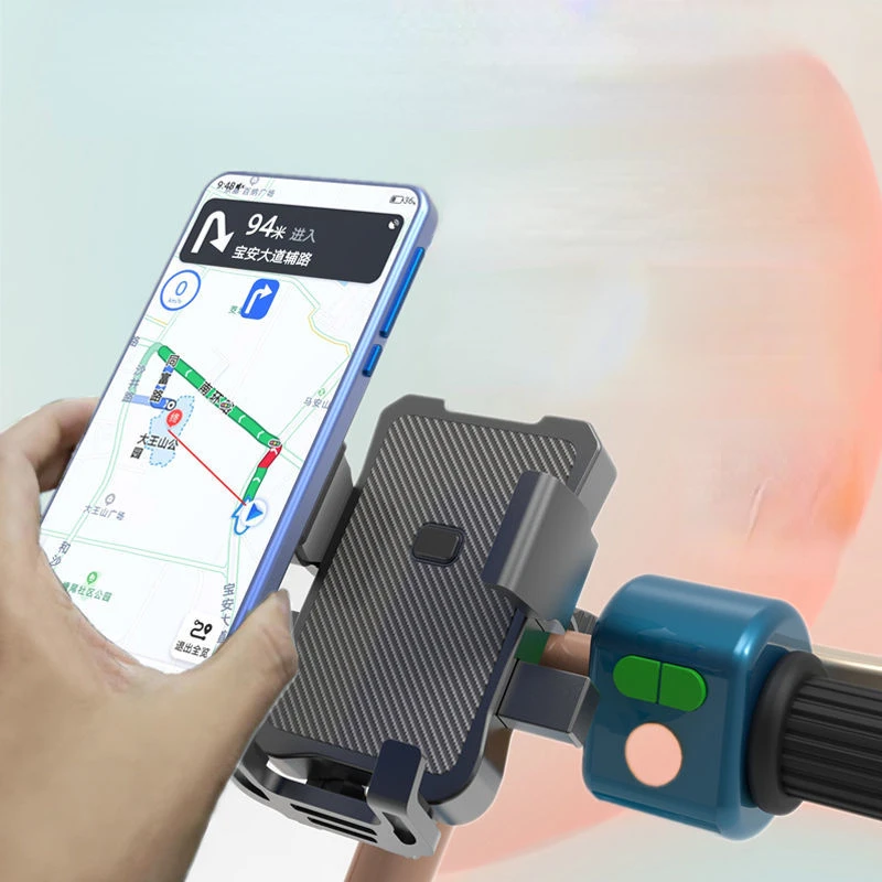 

Держатель для телефона мотоциклетный, с защитой от тряски