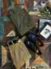 Blunt Razor French M-47 Military Style High-waisted Straight HBT Herringbone Fabric Large Pockets Loose Casual Workwear Pants 2