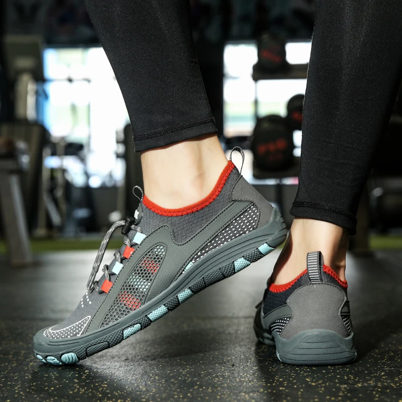 Water shoes aqua shoes 35-47# gym sports footwear unisex vacation beach game aqua shoes men squat fitness shoes women indoor yoga