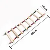 1pc Bird Cage Toys for Parrots Swing Chewing Training Toys Small Parrot Hanging Hammock Parrot Cage Bell Perch Toys Pet Supplies 5