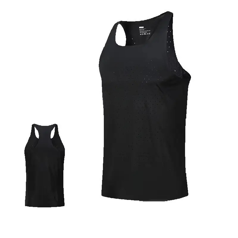 Magliette da Corsa per Uomo, Top Aderenti da Palestra, T-shirt per Fitness e Maratona, Abbigliamento Sportivo per Basket - Image 2