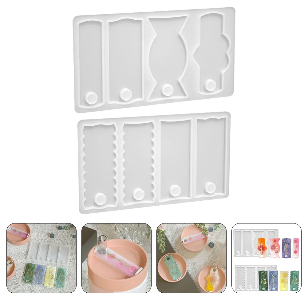 

2pcs Name Plate Pendant Diy Mold Epoxy Silicone Mold for Name Plate Pendant Decor Diy Silicone Mold