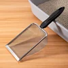 Stainless Steel Cat Litter Scoop - Long Handle Deep Shovel, Non-Stick Coated Mesh, Pet Waste Cleaning Tool for Cats, Reptiles