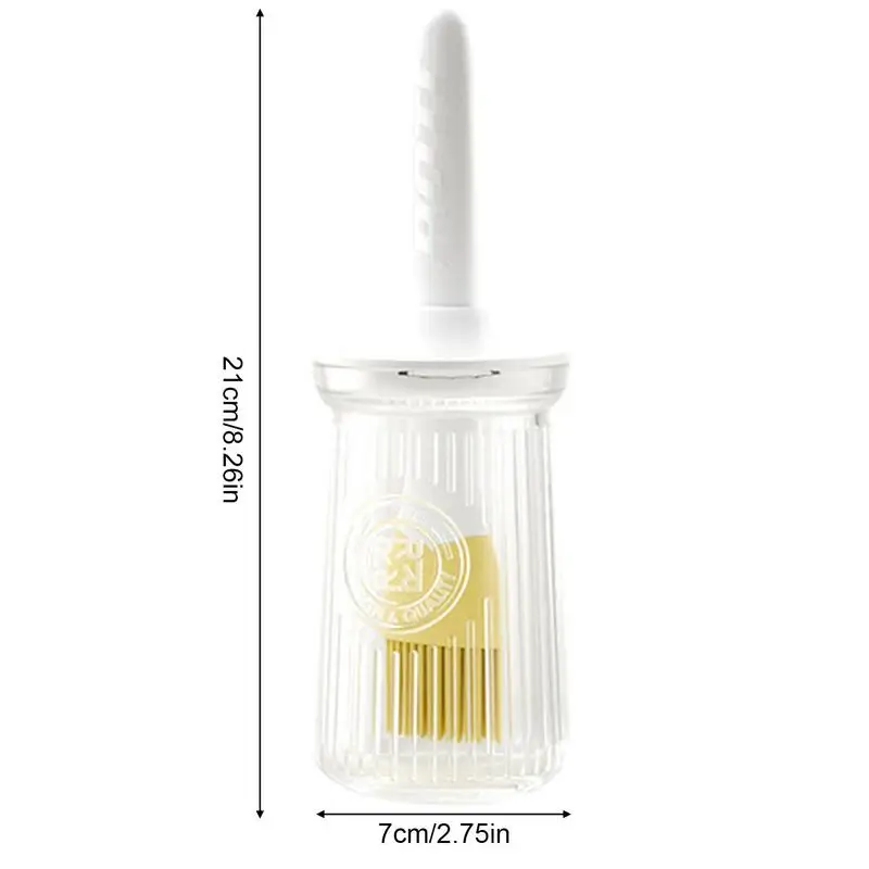 Oil Bottle Brush Set Food Brush For Basting 200ml Oil Spread Butter Sauce Marinades For BBQ Grill Baking Kitchen